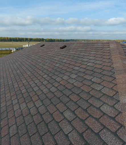 Bitumen Shingles, Series Premium, Collection Geneva, Color Raisins - 86