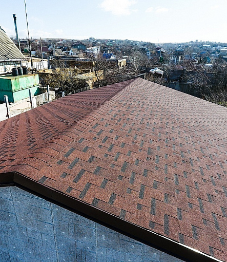 Bitumen Shingles, STANDARD, TETRIS, Red - 5