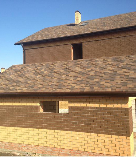 Bitumen Shingles, Series Premium, Collection Genoa, Color Trufel