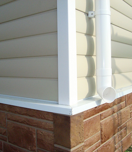 Rain Gutter, STANDART, White - 1