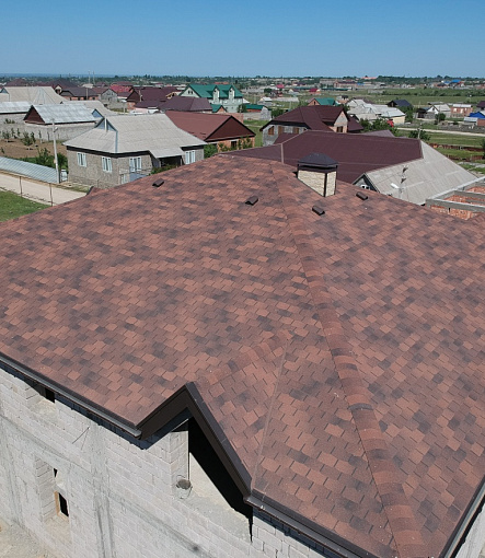 Bitumen Shingles, Series Premium, Collection Zurich, Color Coffee - 9