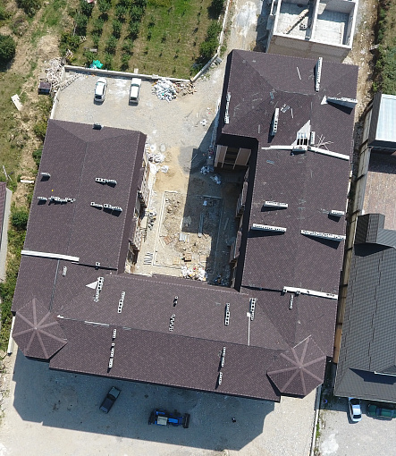 Bitumen Shingles, EUROPA, KARAT, Brown - 3