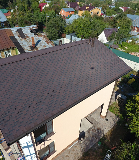 Bitumen Shingles, Series Premium, Collection Genoa, Color Cocoa - 9