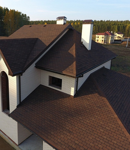 Bitumen Shingles, Series Premium, Collection Geneva, Color Peanut - 2