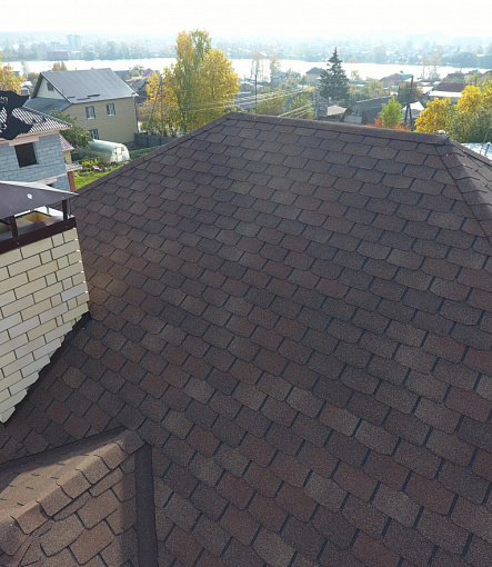 Bitumen Shingles, Series Premium, Collection Zurich, Color Peanut - 96