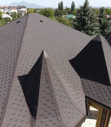 Bitumen Shingles, PREMIUM, SHEFFIELD, Chestnut - 3