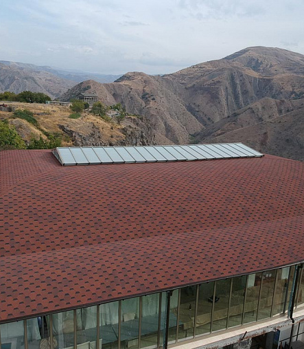 Bitumen Shingles, STANDARD, HONEYCOMB, Red - 2