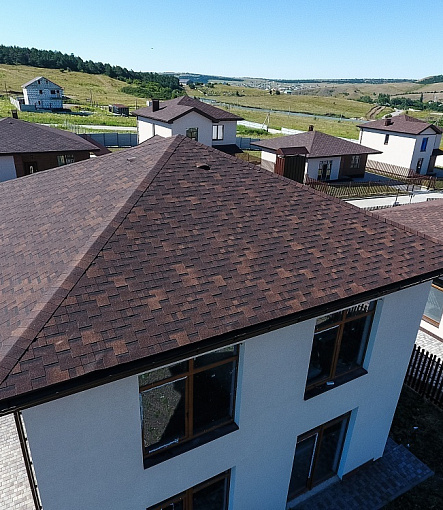 Bitumen Shingles, STANDARD, TETRIS, Brown - 4