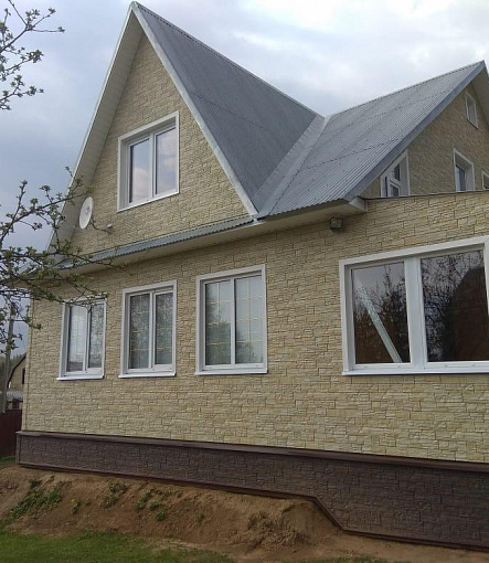 Facade panels, Series Premium, Collection Stein, Color Amber - 1