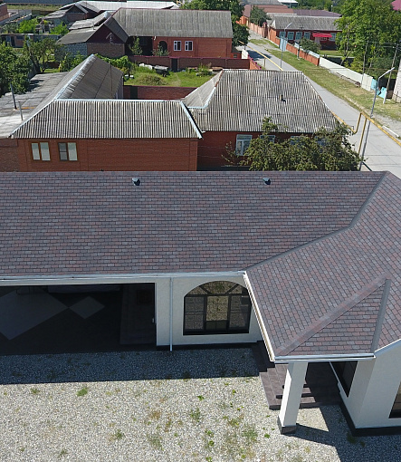 Bitumen Shingles, PREMIUM, GENEVA, Raisin - 9