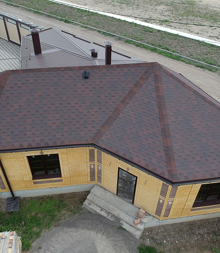 Bitumen Shingles, Series Premium, Collection Sheffield, Color Biscuit - 2