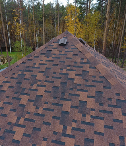 Bitumen Shingles, Series Premium, Collection Genoa, Color Coffee - 29