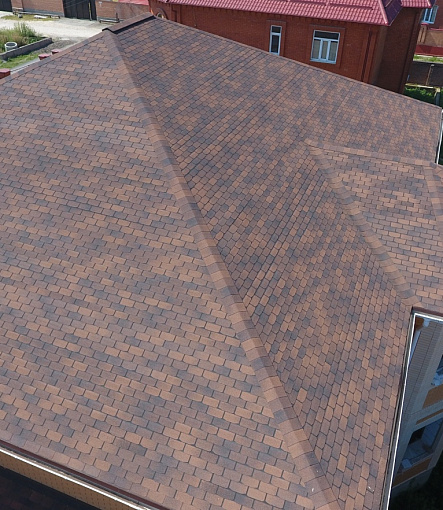 Bitumen Shingles, Series Premium, Collection Geneva, Color Coffee - 5