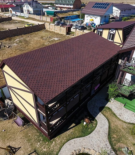 Bitumen Shingles, STANDARD, HONEYCOMB, Red - 2