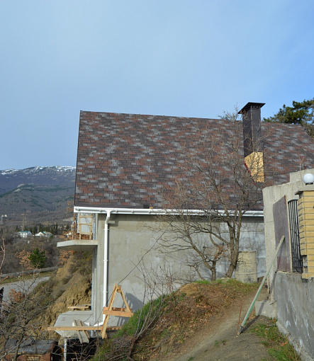 Bitumen Shingles, Series Premium, Collection Sapporo, Color Plum - 1