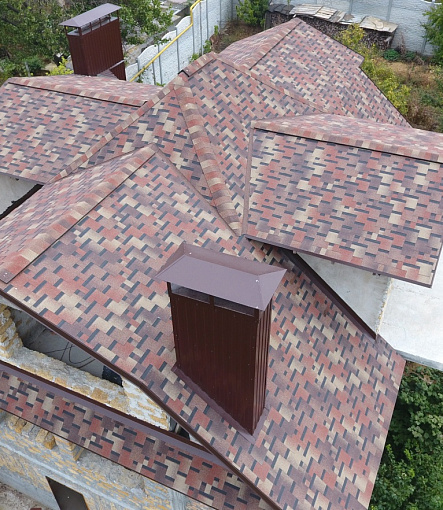 Bitumen Shingles, Series Premium, Collection Genoa, Color Nutmeg - 8