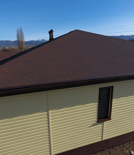 Bitumen Shingles, Series Standard, Collection Armor, Color Brown - 57