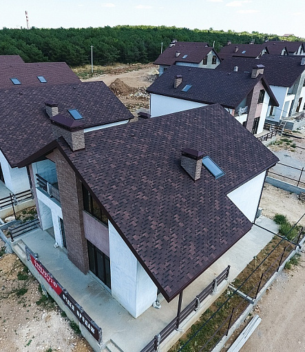 Bitumen Shingles, STANDARD, TETRIS, Brown - 3