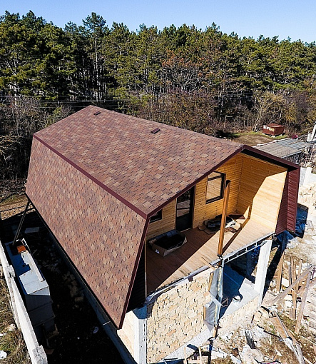 Bitumen Shingles, PREMIUM, ZURICH, Peanut - 8