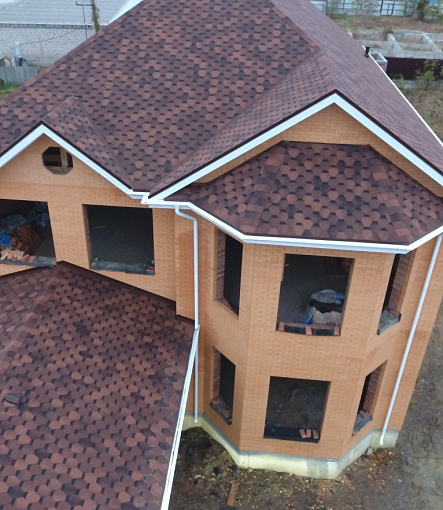 Bitumen Shingles, Series Premium, Collection Sheffield, Color Coffee - 1