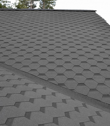 Bitumen Shingles, STANDARD, HONEYCOMB, Grey - 1