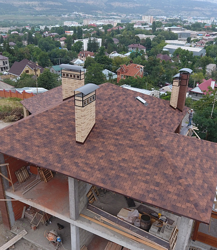 Bitumen Shingles, PREMIUM, ZURICH, Coffee - 1