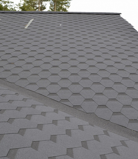 Bitumen Shingles, Series Standard, Collection Honeycomb, Color Grey - 5