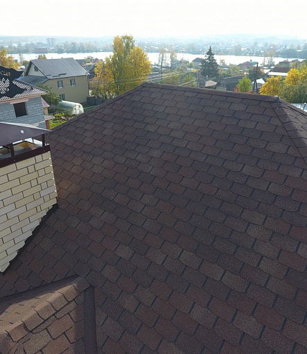 Bitumen Shingles, Series Premium, Collection Zurich, Color Peanut - 94