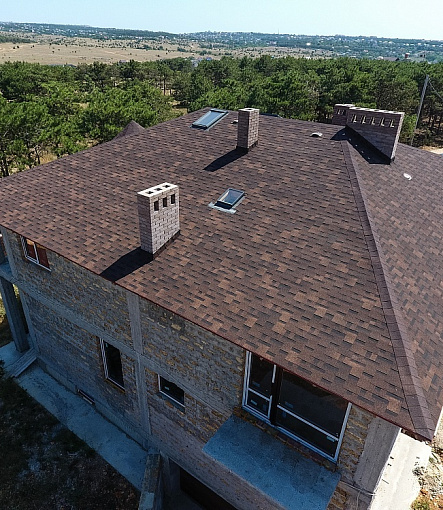 Bitumen Shingles, STANDARD, TETRIS, Brown - 3