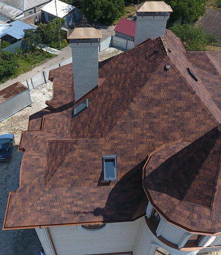 Bitumen Shingles, Series Premium, Collection Sapporo, Color Coffee - 4