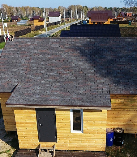 Bitumen Shingles, PREMIUM, ZURICH, Raisin - 2