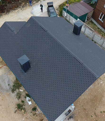 Bitumen Shingles, STANDARD, HONEYCOMB, Grey - 2