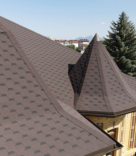Bitumen Shingles, PREMIUM, SHEFFIELD, Chestnut - 2