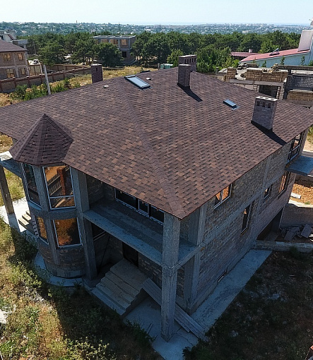 Bitumen Shingles, STANDARD, TETRIS, Brown - 4