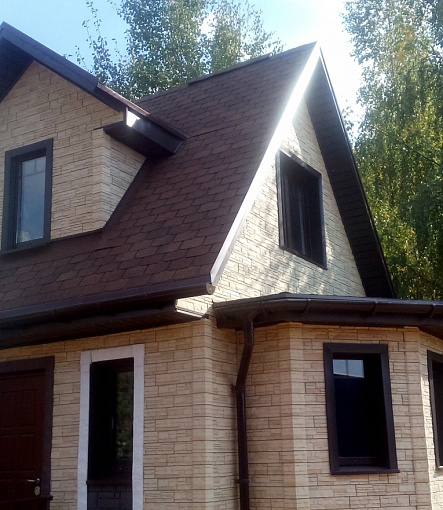 Bitumen Shingles, Series Premium, Collection Zurich, Color Peanut - 6