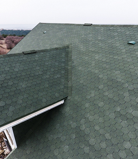 Bitumen Shingles, Series Standard, Collection Armor, Color Green - 7