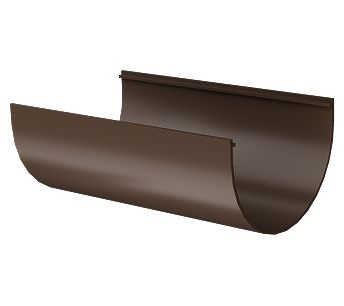 Жёлоб водосточный 1,5 м ПРЕСТИЖ Престиж (Prestige) Chocolate