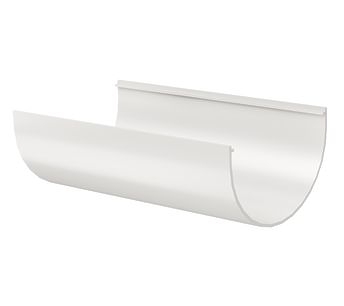 Gutter 1.5m Standard White