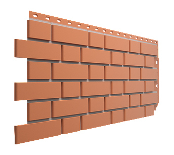 Facade panel Docke Flemish Red