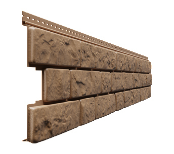 Facade panel Docke Римский камень Light brown
