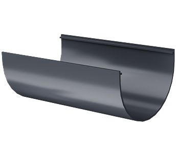 Gutter 1,5 m Premium Graphite