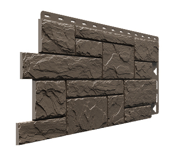 Facade panel Docke Slate Brown