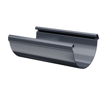 Gutter 1,5 m Lux Graphite