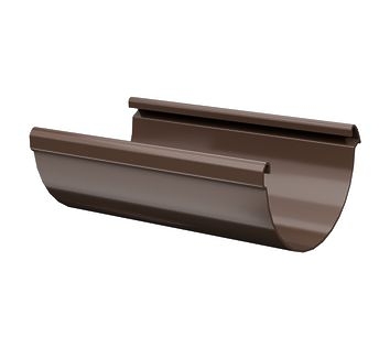 Gutter 1,5 m Lux Chocolate