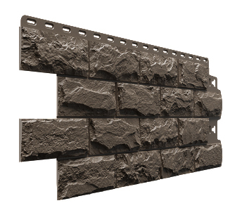 Facade panel Docke Dufour Dark brown