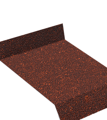 Facade shingles Docke Отлив red