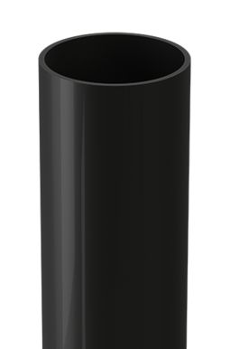 Pipe 1m Lux Carbon, (RR-33)