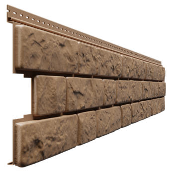 Facade panel Docke Римский камень Light brown