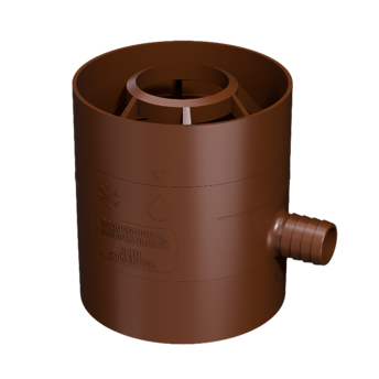 Universal Rainwater Collector Сomfort Light brown, (RAL 8017)