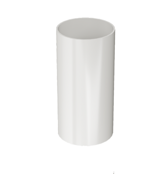 Труба водосточная 3 м Сomfort White, (RAL 9003)